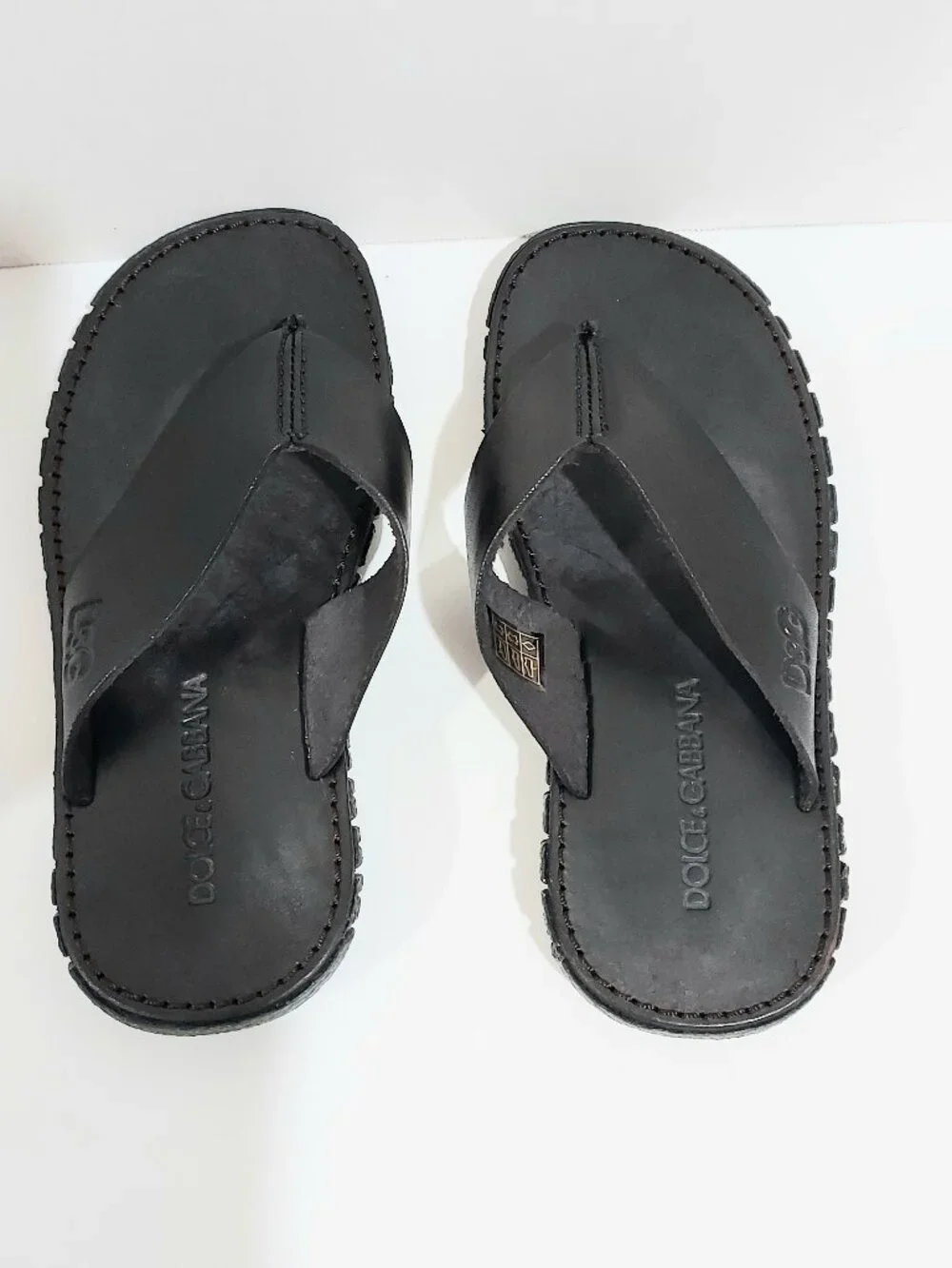 Dolce & Gabbana Kids Black Sandals SIZE 29 US Size 11.5